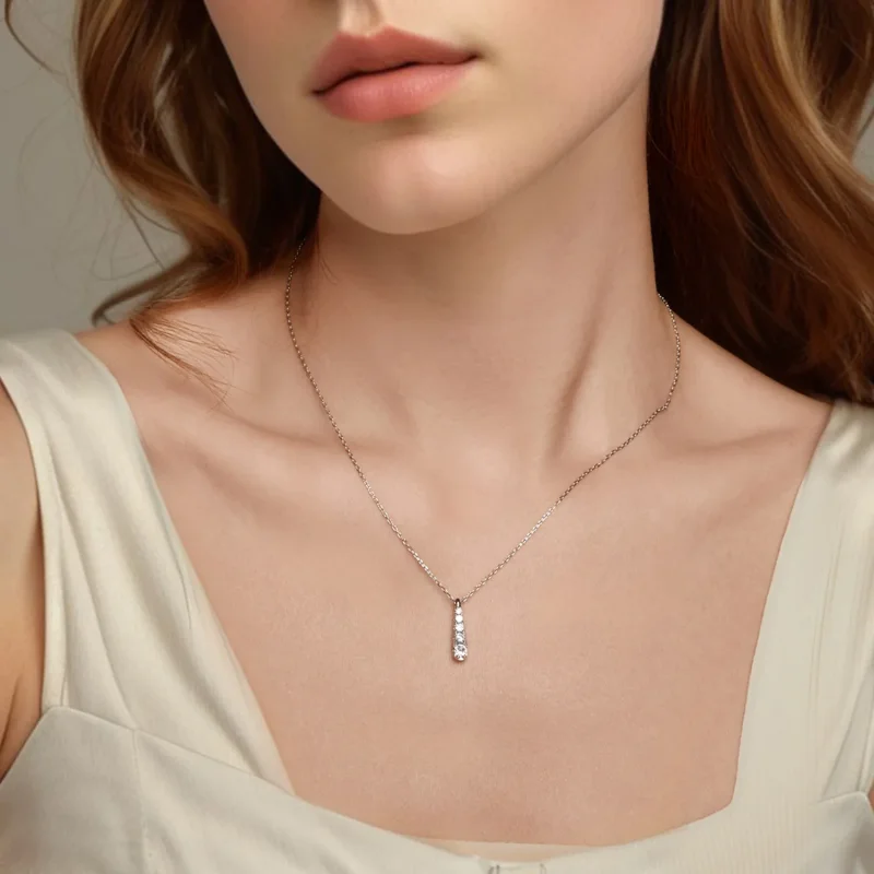 (kép) PANDORA Style Temperament vízcsepp nyaklánc - BSN399 - Megtekintés 5