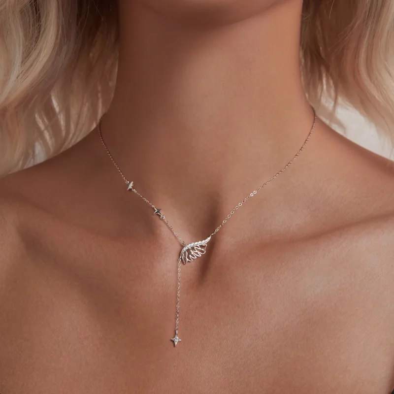(kép) PANDORA Style Wings nyaklánc - BSN395 - Megtekintés 5