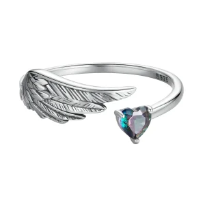 (kép) PANDORA Style Wings nyitott gyűrű - SCR1070-E