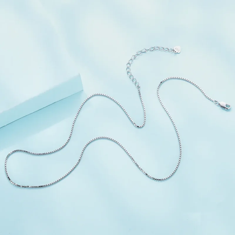 (kép) Pandora stílusú 0.8 Boxchain Alap Lánc Nyaklánc - SCA024 - Megtekintés 3