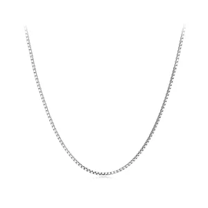 (kép) Pandora stílusú 0.8 Boxchain Alap Lánc Nyaklánc - SCA024
