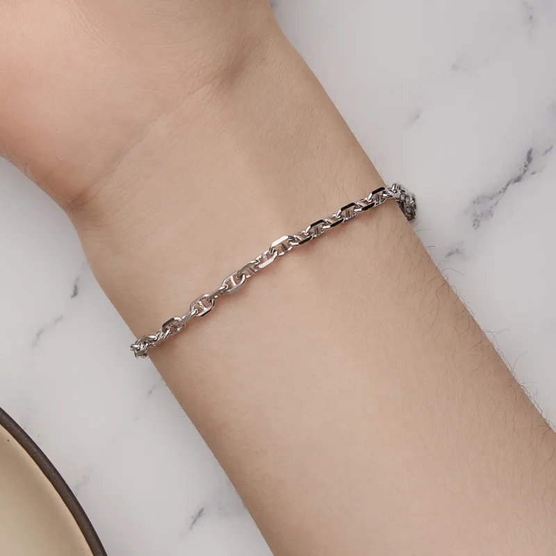 (kép) Pandora stílusú 3mm alap karkötő - SCB254 - Megtekintés 6