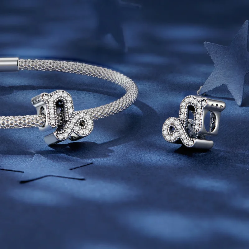 (kép) Pandora stílusú Bak szerencsés csillagjegy charm - SCC2516-10 - Megtekintés 4