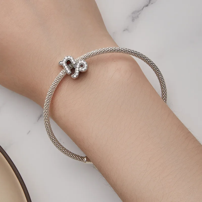 (kép) Pandora stílusú Bak szerencsés csillagjegy charm - SCC2516-10 - Megtekintés 6