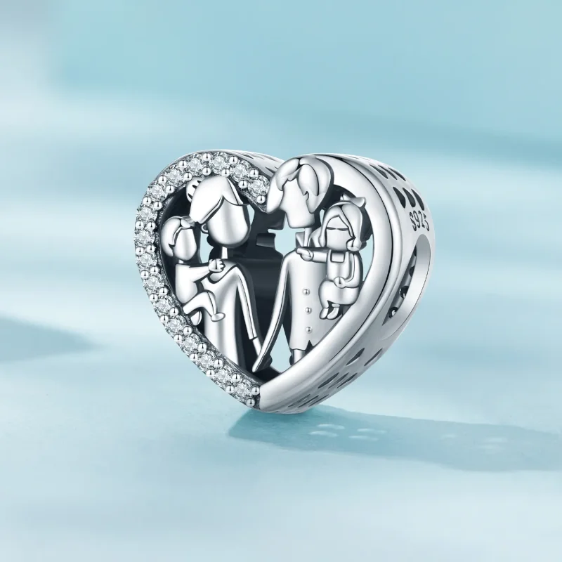 (kép) Pandora stílusú Családi Charm - SCC2514 - Megtekintés 2