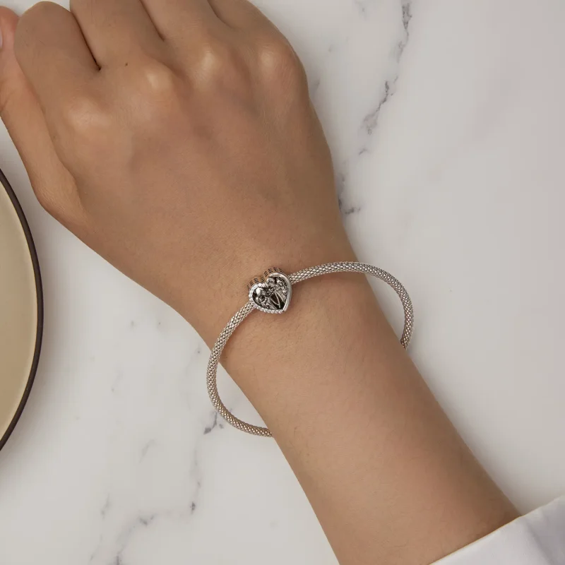 (kép) Pandora stílusú Családi Charm - SCC2514 - Megtekintés 6