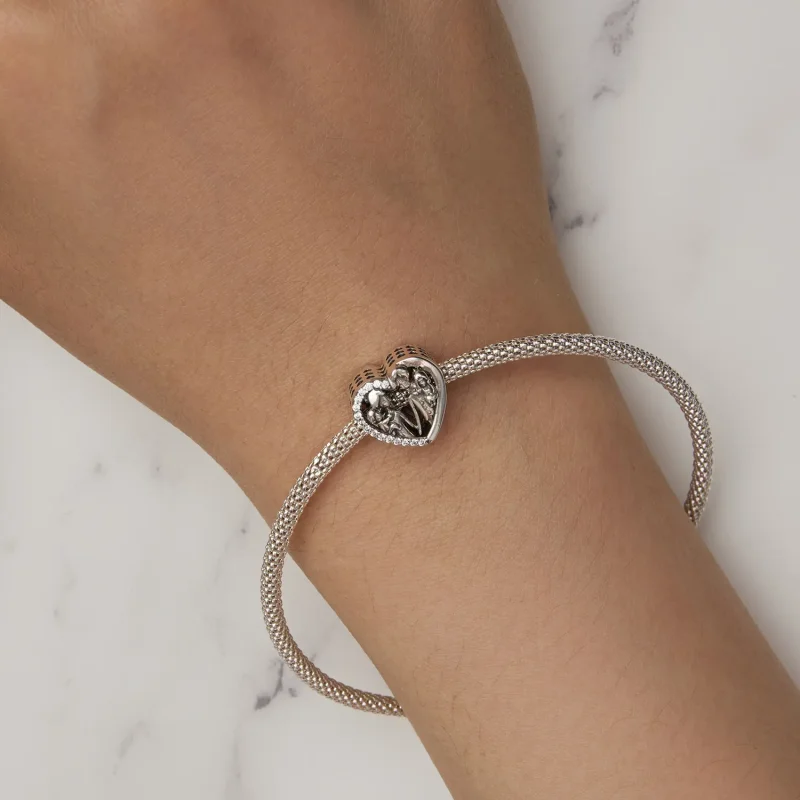(kép) Pandora stílusú Családi Charm - SCC2514 - Megtekintés 7