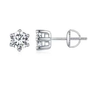 Pandora stílusú csillogó cirkónia fülbevaló - BSE615-5L (kép) Pandora stílusú csillogó cirkónia fülbevaló - BSE615-5L