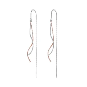 Pandora stílusú függő fülbevalók - SCE1600 (kép) Pandora stílusú függő fülbevalók - SCE1600