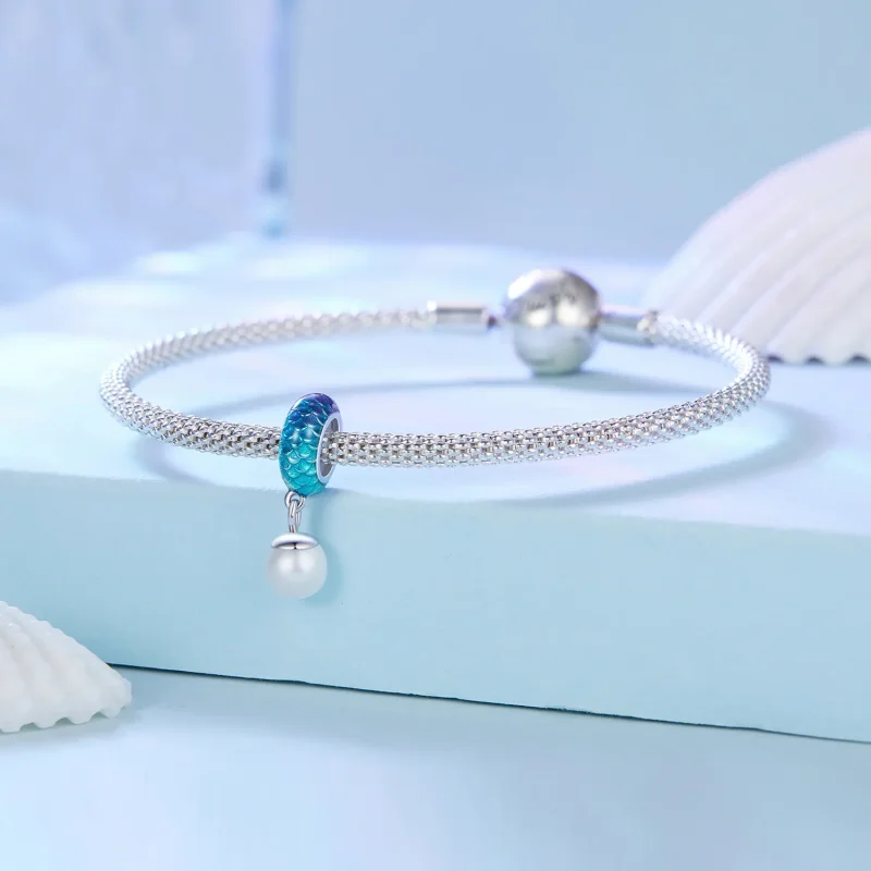 (kép) Pandora stílusú Halpikkely Spacer Charm - BSC875 - Megtekintés 3