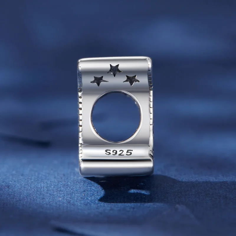 (kép) Pandora stílusú Ikrek szerencsés csillagjegy charm - SCC2516-3 - Megtekintés 3