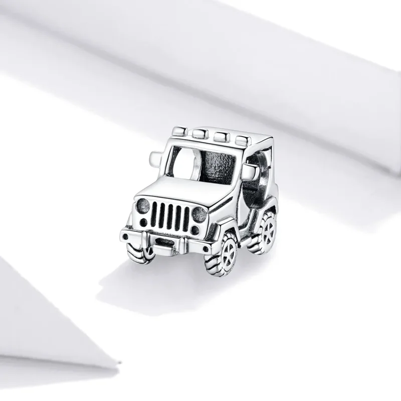 (kép) Pandora stílusú Jeep medál - BSC382 - Megtekintés 2