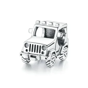 (kép) Pandora stílusú Jeep medál - BSC382