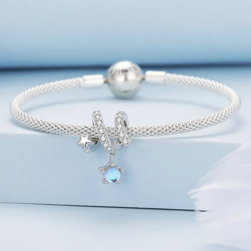 (kép) Pandora stílusú Meteor Shower Charm - BSC861 - Megtekintés 3
