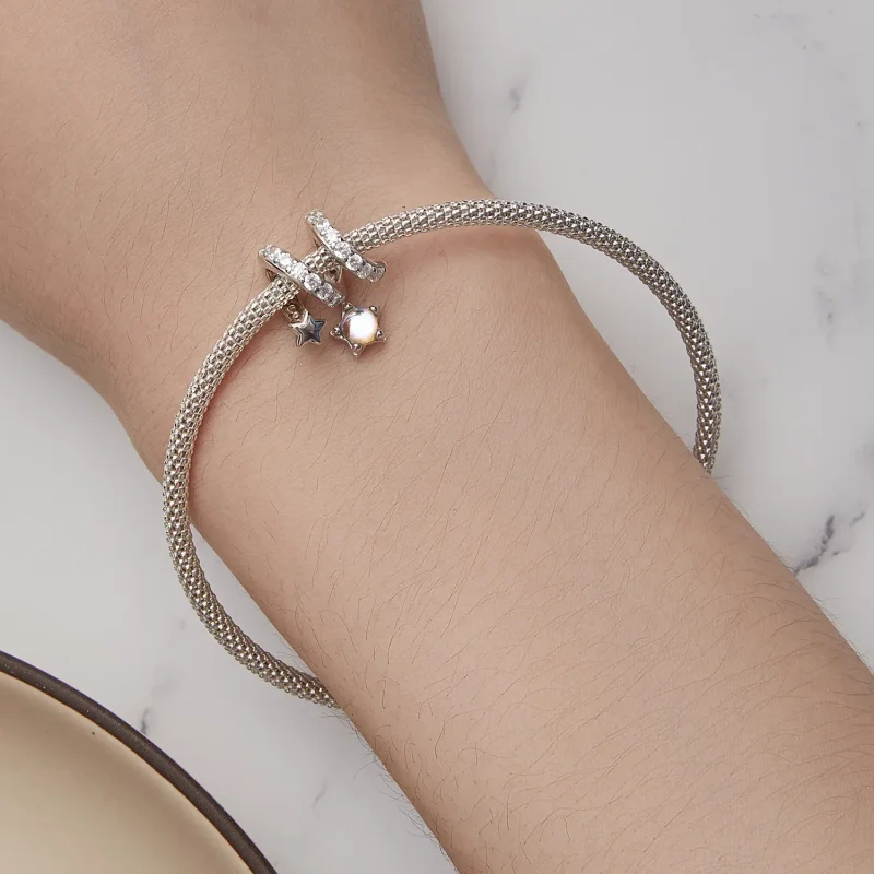 (kép) Pandora stílusú Meteor Shower Charm - BSC861 - Megtekintés 5
