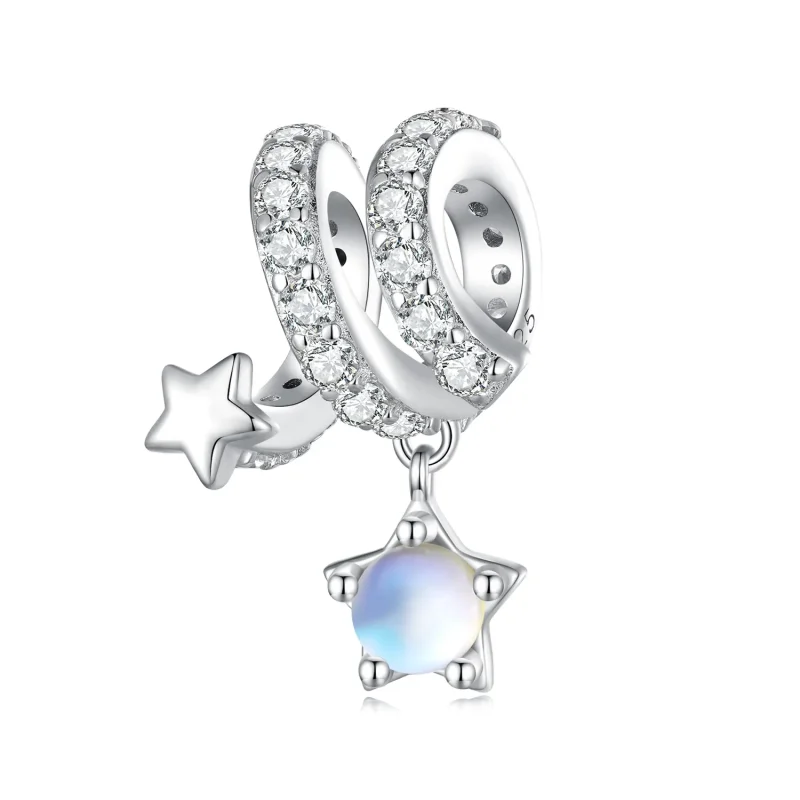 (kép) Pandora stílusú Meteor Shower Charm - BSC861