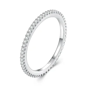 Pandora stílusú Moissanite gyűrű - MSR027 (kép) Pandora stílusú Moissanite gyűrű - MSR027
