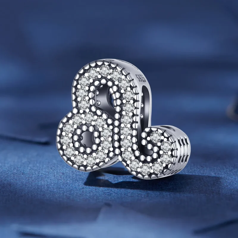 (kép) Pandora stílusú Oroszlán szerencsés csillagjegy charm - SCC2516-5 - Megtekintés 2