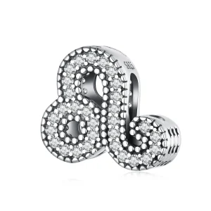 (kép) Pandora stílusú Oroszlán szerencsés csillagjegy charm - SCC2516-5