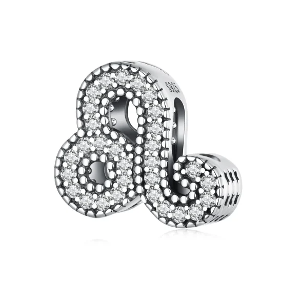(kép) Pandora stílusú Oroszlán szerencsés csillagjegy charm - SCC2516-5