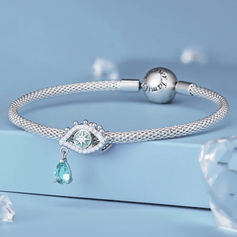 (kép) Pandora stílusú Ördög Szem Charm - BSC856 - Megtekintés 3