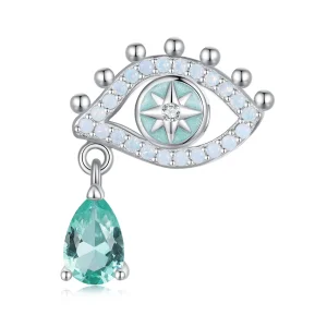 (kép) Pandora stílusú Ördög Szem Charm - BSC856