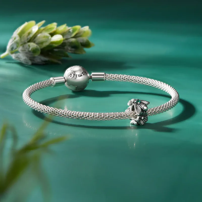 (kép) Pandora stílusú szerencsés méh spacer charm - SCC2526 - Megtekintés 5