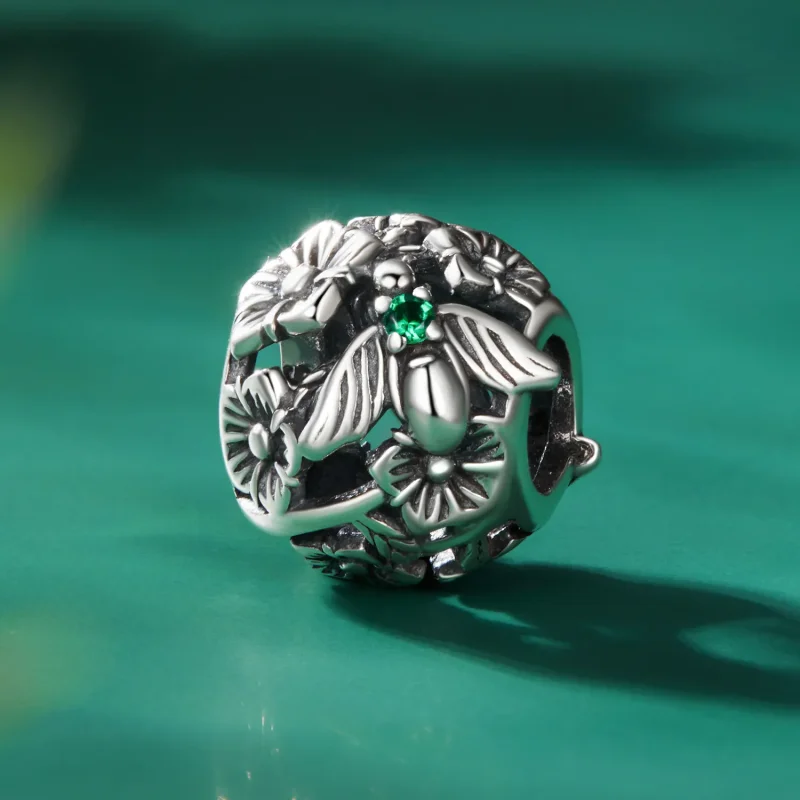 (kép) Pandora stílusú szerencsés méhecske charm - SCC2525 - Megtekintés 2
