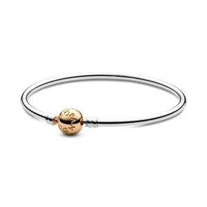 Pandora Ezüst karkötő 14 karátos zárral - 590718 (kép) Pandora Ezüst karkötő 14 karátos zárral - 590718