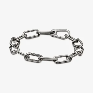 Pandora ME kerek kapcsos közepes szemű láncos karkötő - 549588C00 (kép) Pandora ME kerek kapcsos közepes szemű láncos karkötő - 549588C00