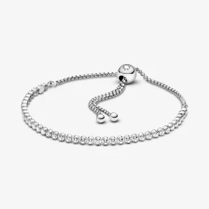PANDORA Rose Szikrázó teniszkarkötő - 599375C01 (kép) PANDORA Rose Szikrázó teniszkarkötő - 599375C01