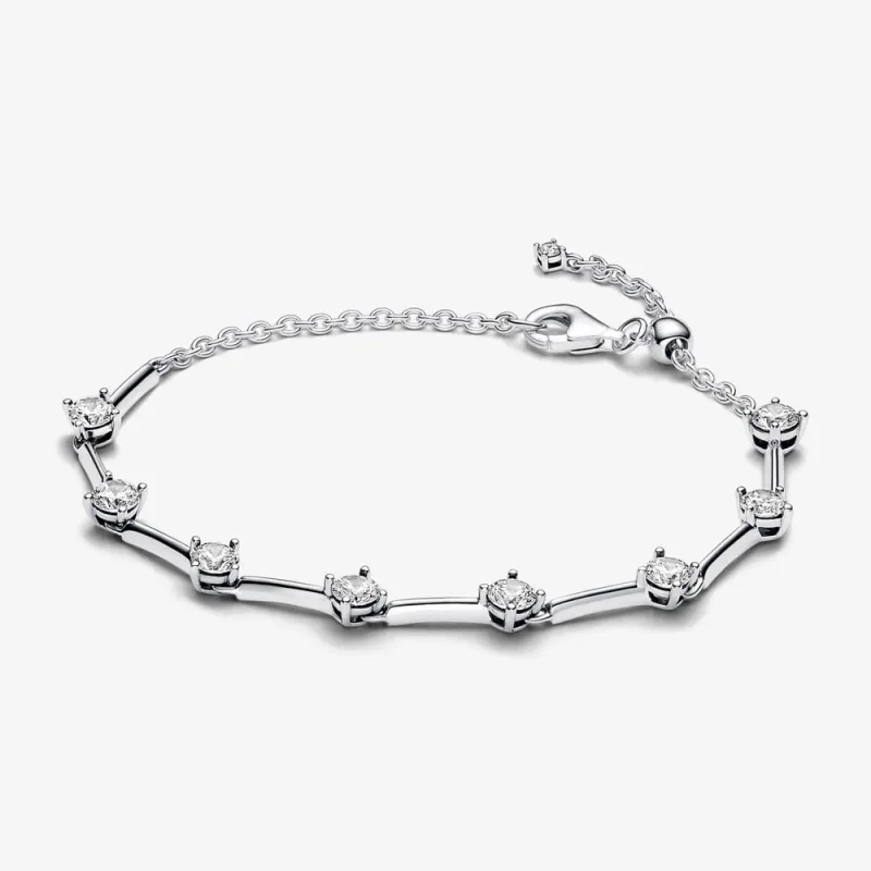 (kép) Pandora Szikrázó lemezek karkötő - 593009C01
