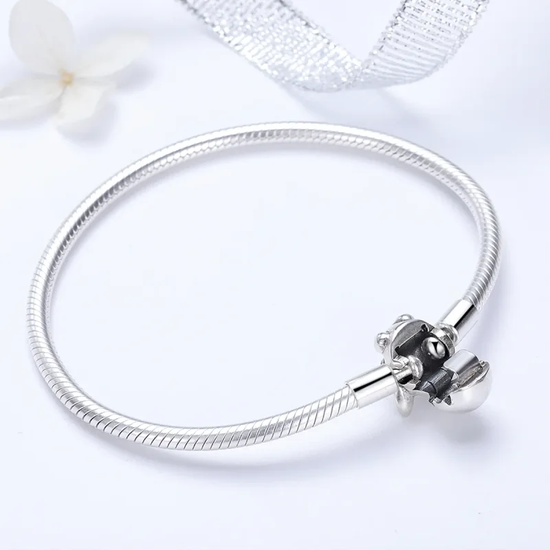 (kép) PANDORA típusú karkötő aranyos bulldog - SCB075 - Megtekintés 5
