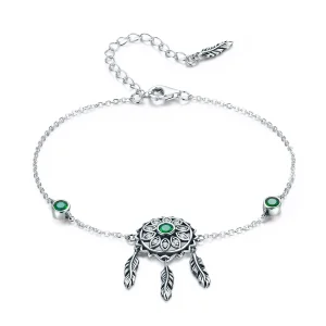 (kép) PANDORA típusú karkötő dreamcatcher - SCB078