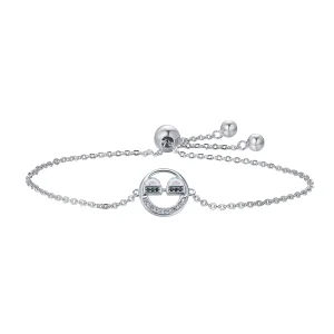 PANDORA típusú karkötő emoji - SCB040 (kép) PANDORA típusú karkötő emoji - SCB040