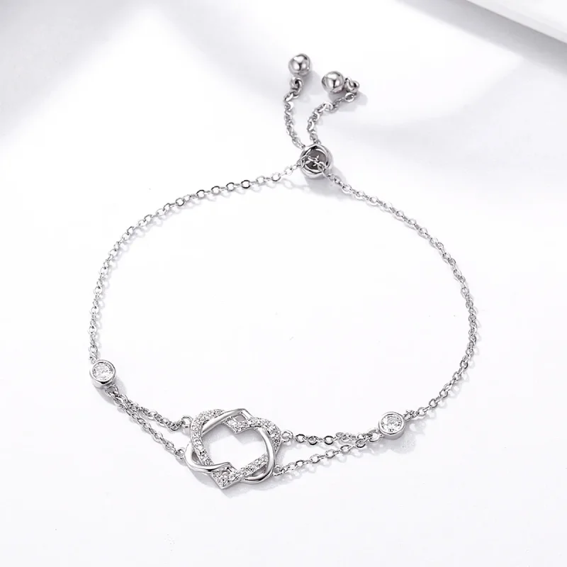 (kép) PANDORA típusú karkötő szerelem cardiogram - SCB022 - Megtekintés 4