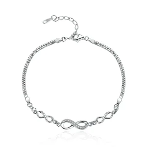 PANDORA típusú karkötő végtelen elegancia - SCB037 (kép) PANDORA típusú karkötő végtelen elegancia - SCB037