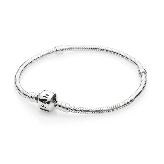 (kép) Moments ezüst karkötő PANDORA zárral - 590702HV