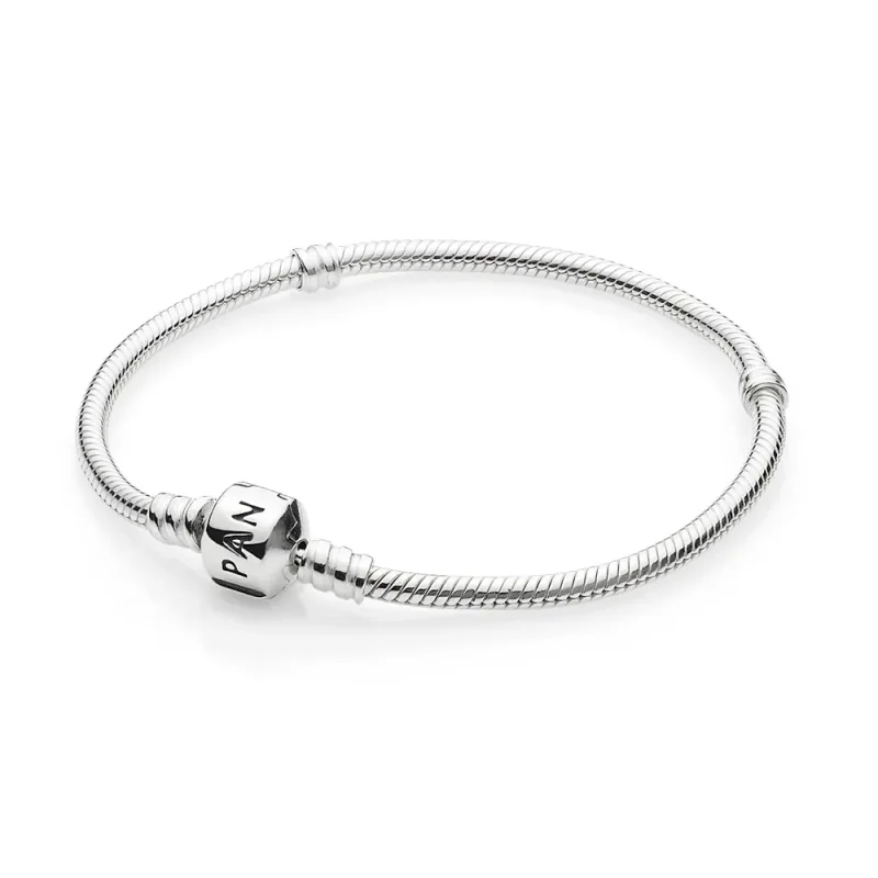 (kép) Moments ezüst karkötő PANDORA zárral - 590702HV
