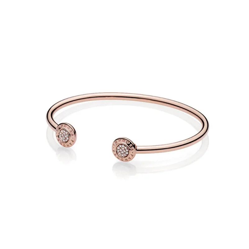 (kép) PANDORA ikonikus nyitott karperec - 580528CZ