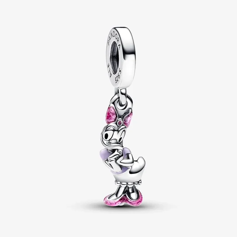 (kép) Pandora Disney Daisy kacsa függő charm - 793249C01