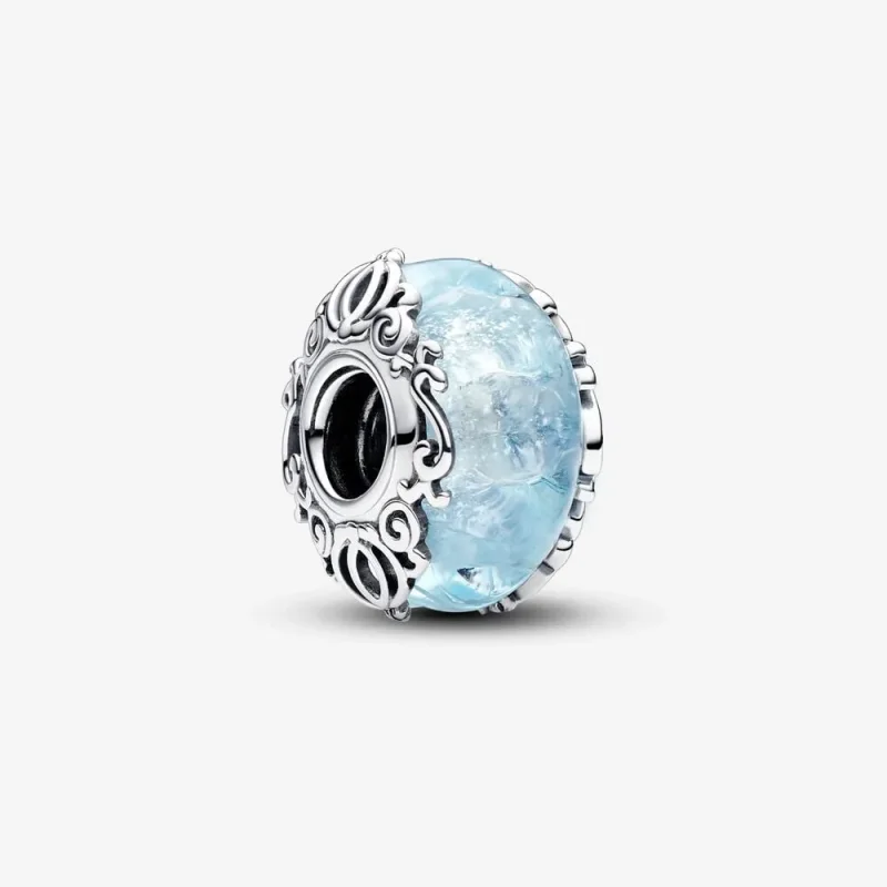 (kép) Pandora Disney Hamupipőke muranói üveg charm - 793073C00