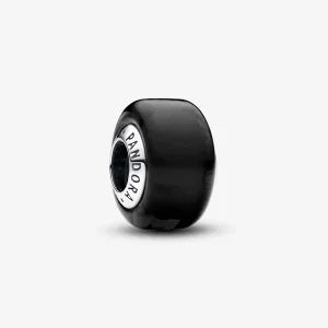 (kép) Pandora Fekete mini muranói üveg charm - 793117C00