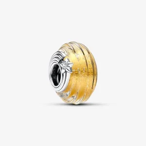 (kép) Pandora Hullócsillag barázdált muranói üveg charm - 792982C01
