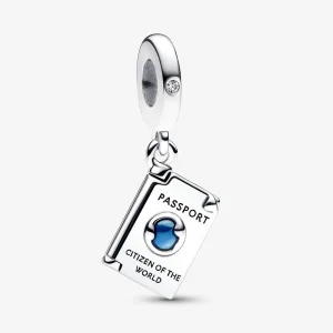 (kép) Pandora Kinyitható útlevél függő charm - 792680C01