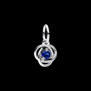 (kép) Pandora Kék örökkévalóság kör függő charm - 793125C09
