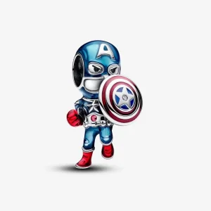 (kép) Pandora Marvel Bosszúállók Amerika Kapitány charm - 793129C01