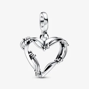 (kép) Pandora ME drótos szív medál charm - 792526C00