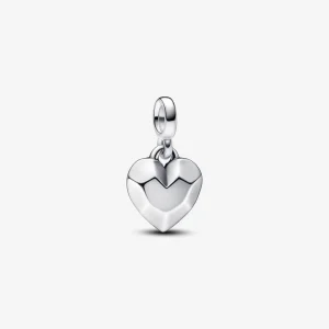 (kép) Pandora ME fazettált szív mini függő charm - 792305C00