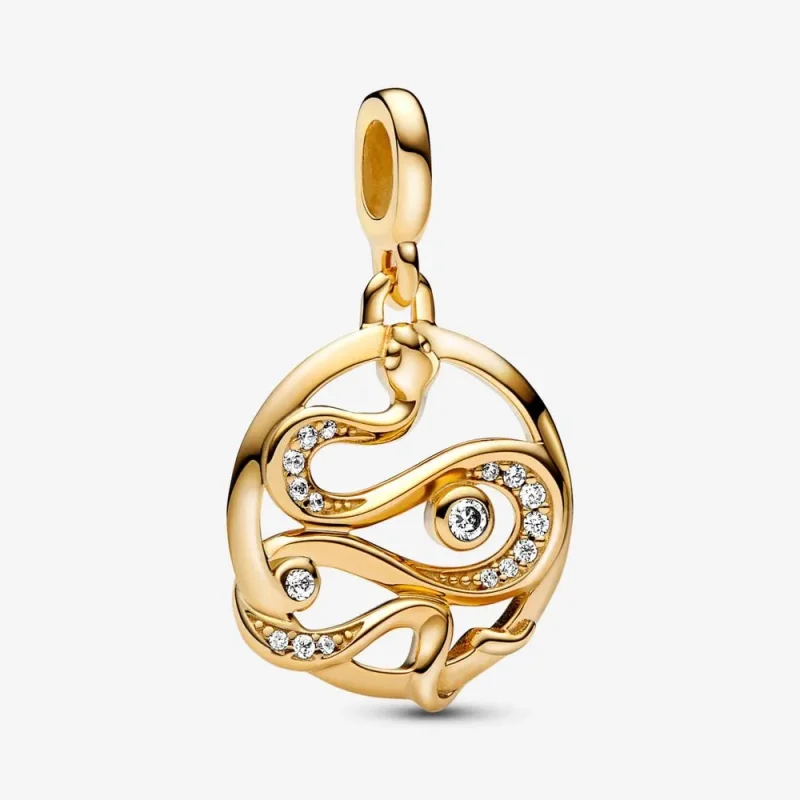 (kép) Pandora ME pavé kígyó medál charm - 762301C01